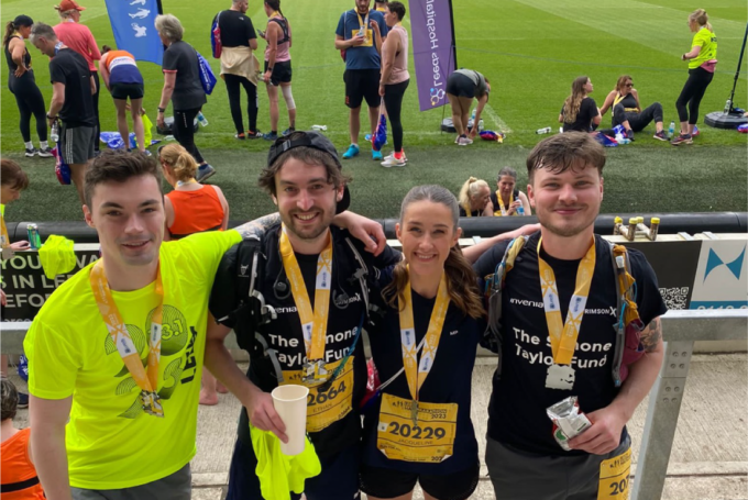 Conquering the leeds marathon to raise £1,982 for cancer charities